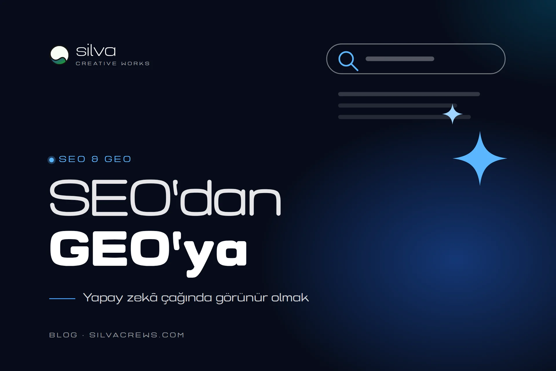 Arama Değişiyor: SEO’dan GEO’ya, Yapay Zekâ Çağında Görünür Olmak